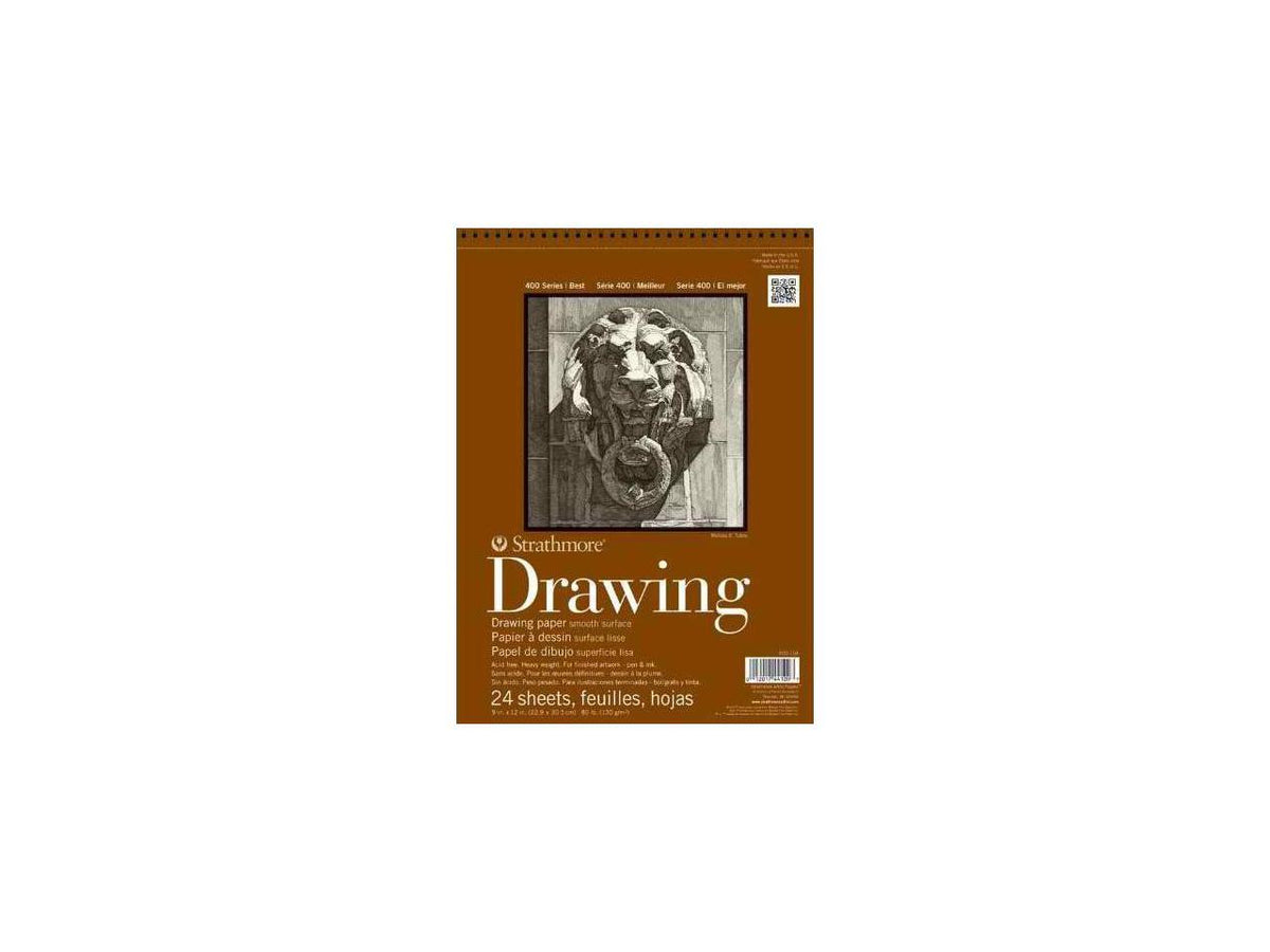 STRATHMORE 18X24 DRAWING PAD SMOOTH SURFACE