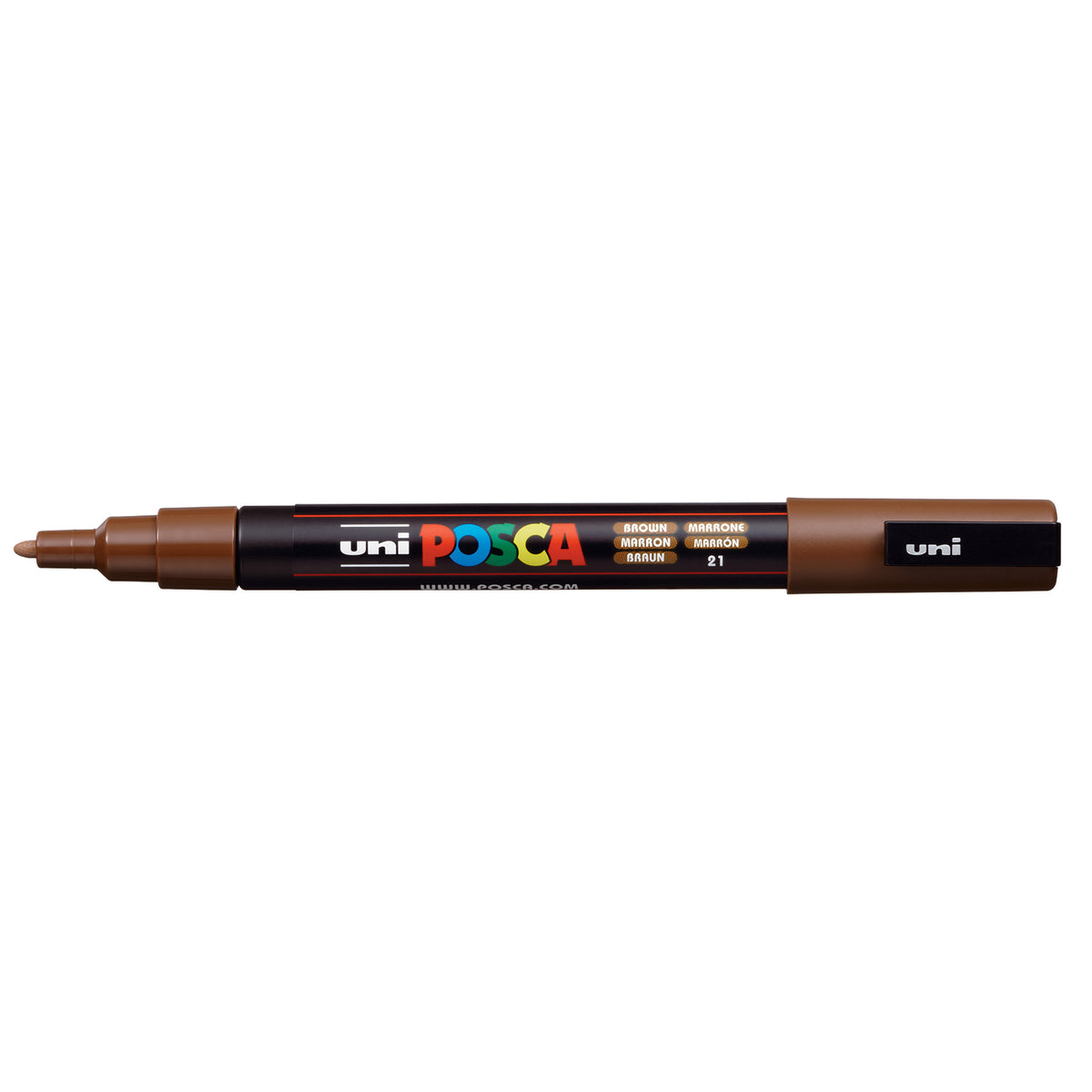 POSCA PAINT MARKER PC-3M FINE BROWN