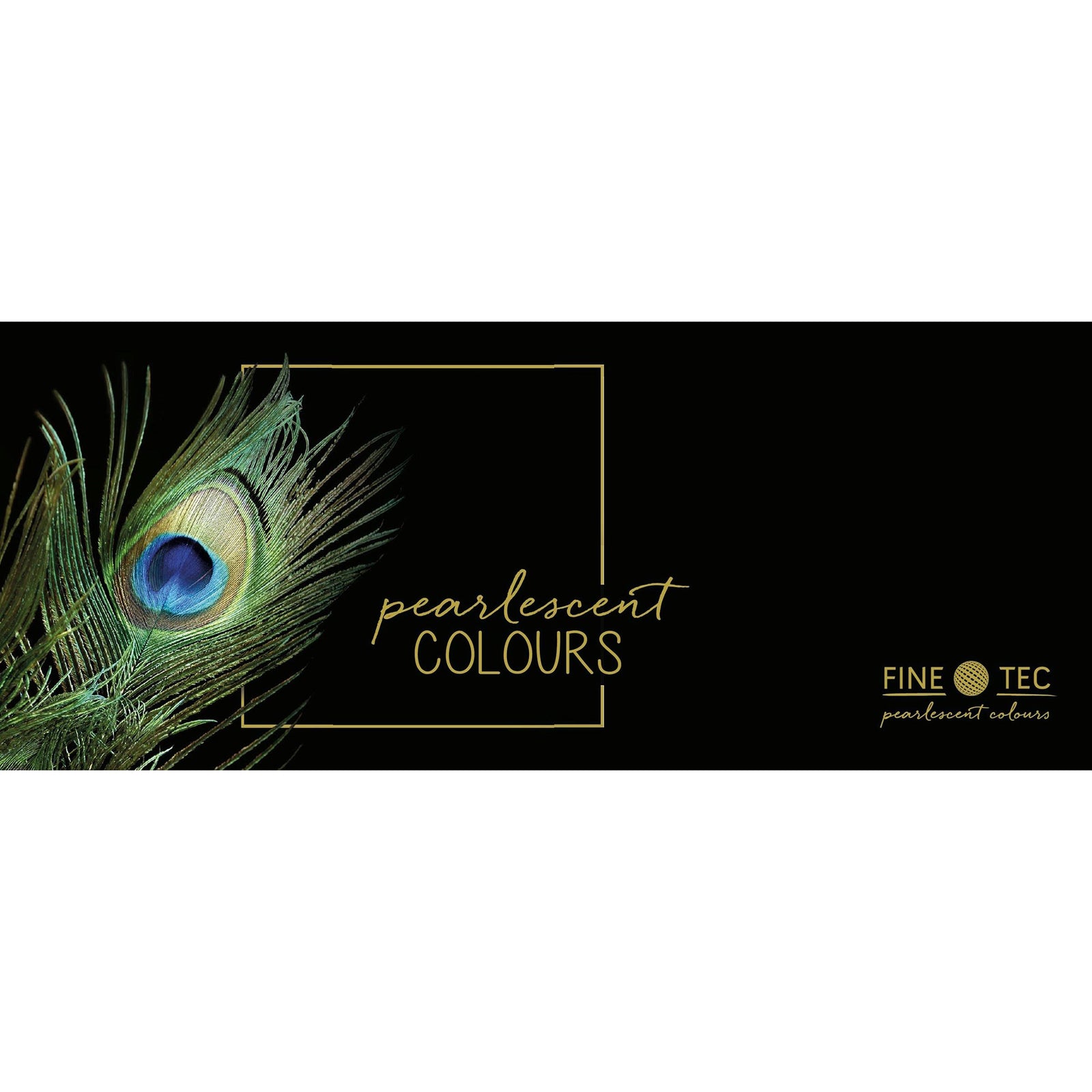 FINETEC WATERCOLOR SET – 12 PEARLESCENT COLOURS (RAINBOW)