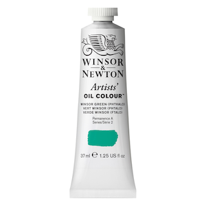 W&amp;N ARTISTS&#39; OIL COLOR WINSOR GREEN 37ml