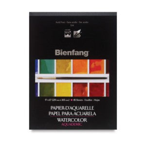 BIENFANG #534 AQUADEMIC WATERCOLOR PAPER 90LB 18X24