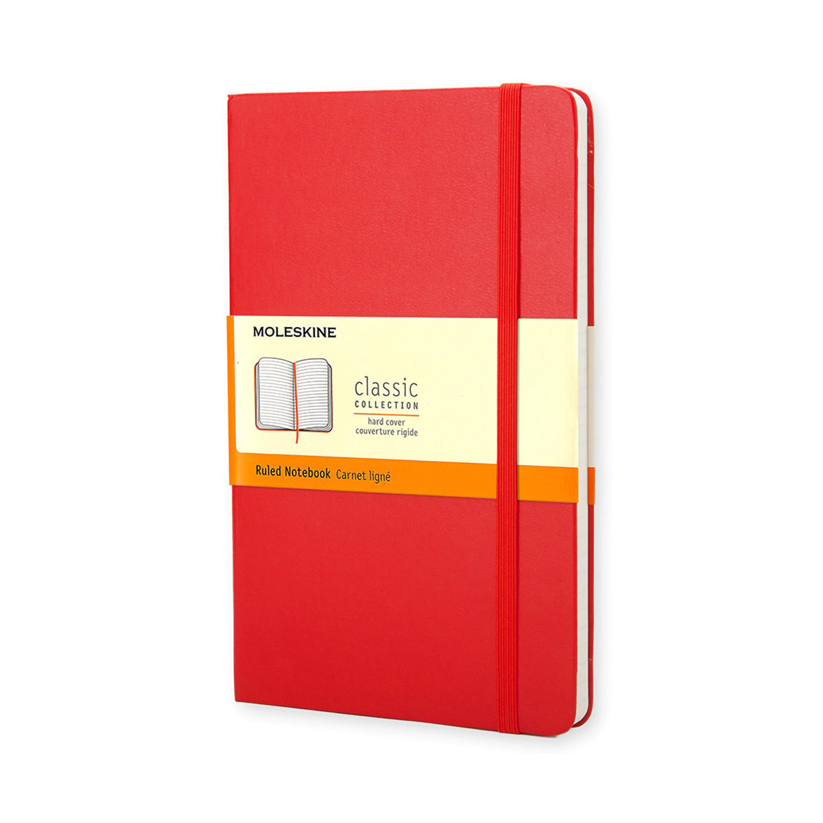 MOLESKINE CLASSIC RULED LARGE RED