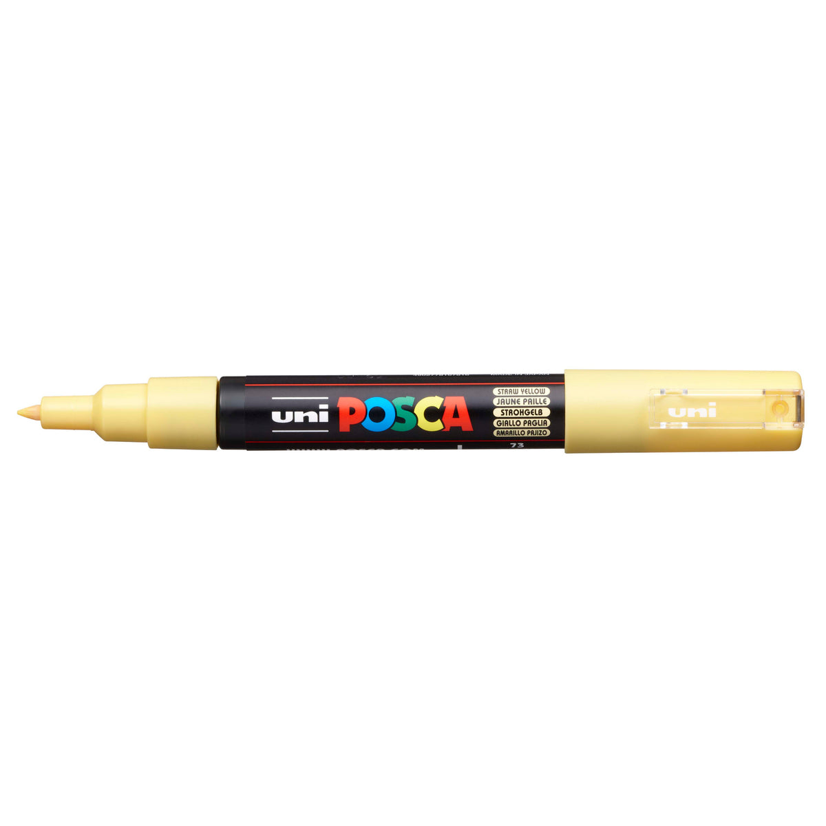 POSCA PAINT MARKER PC-1M X-FINE STRAW YELLOW