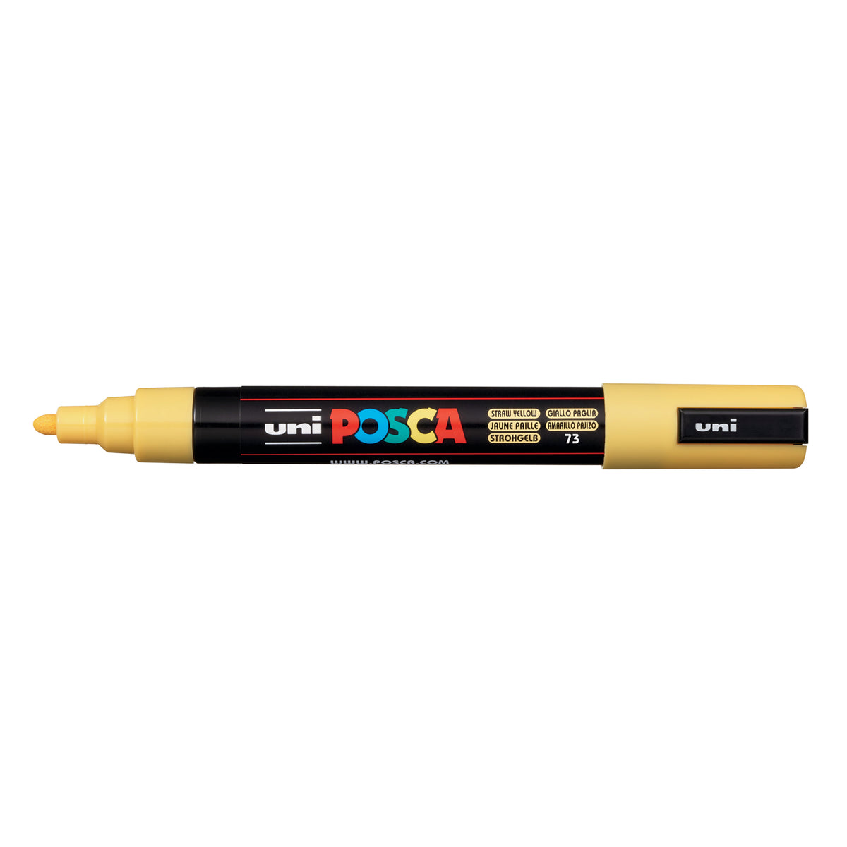 POSCA PAINT MARKER PC-5M MEDIUM STRAW YELLOW