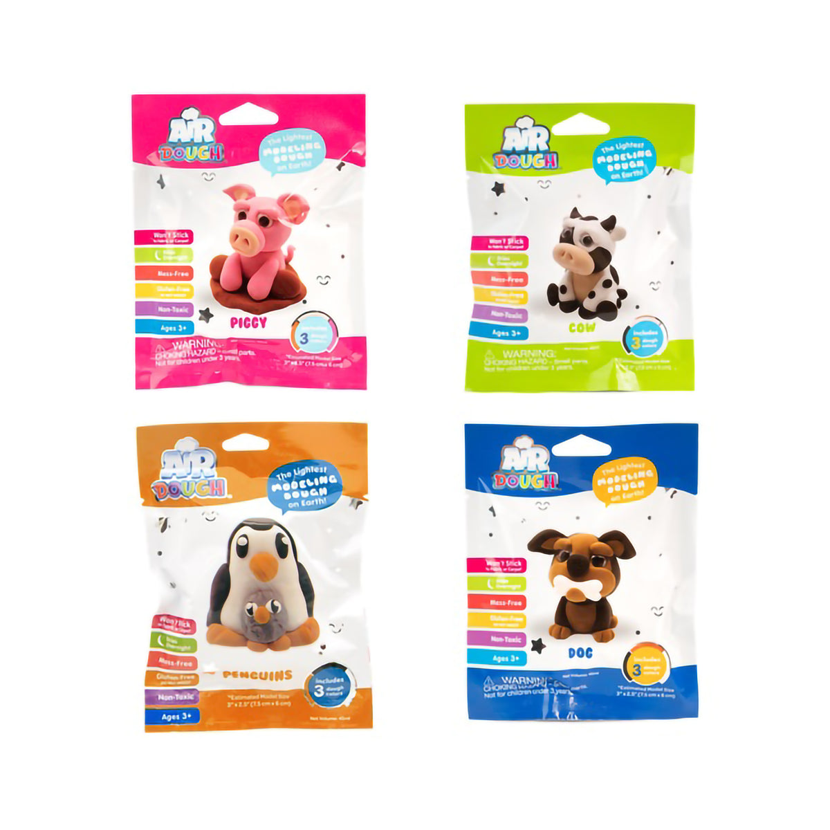 AIR DOUGH ASSORTED FOIL PACK