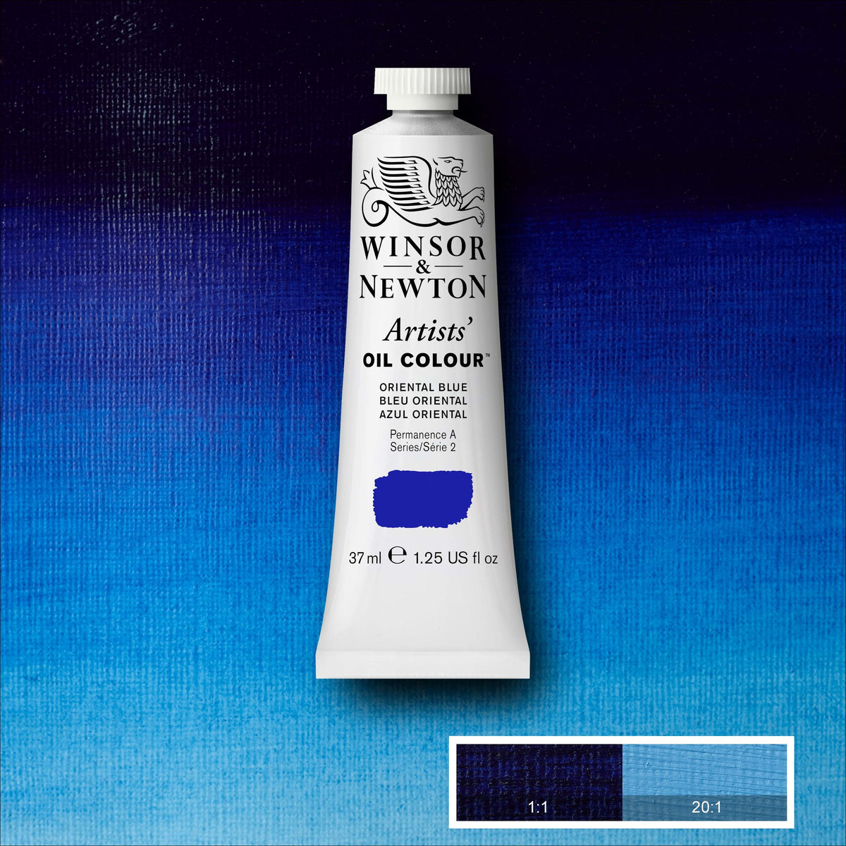 W&amp;N ARTISTS&#39; OIL COLOR ORIENTAL BLUE 37ml