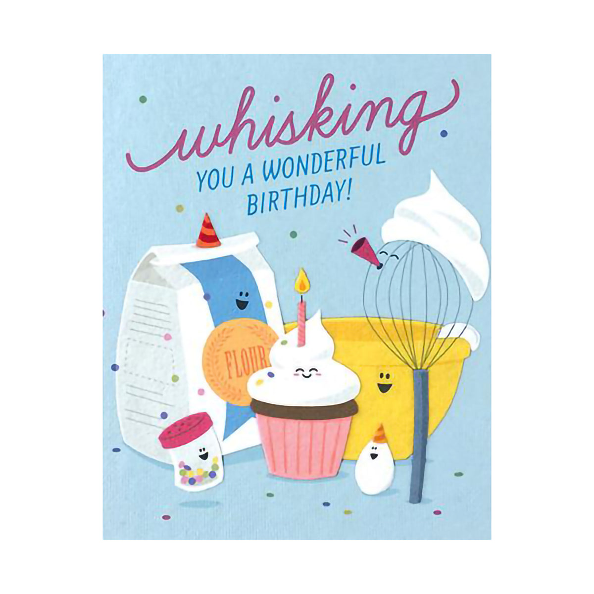 ECO CARD WHISKING BIRTHDAY