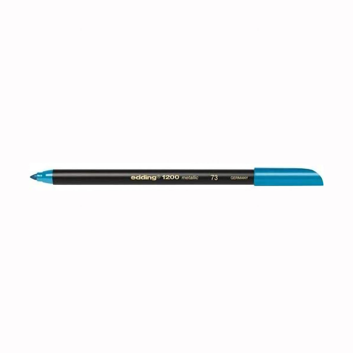 EDDING 1200 FIBER PEN METALLIC BLUE