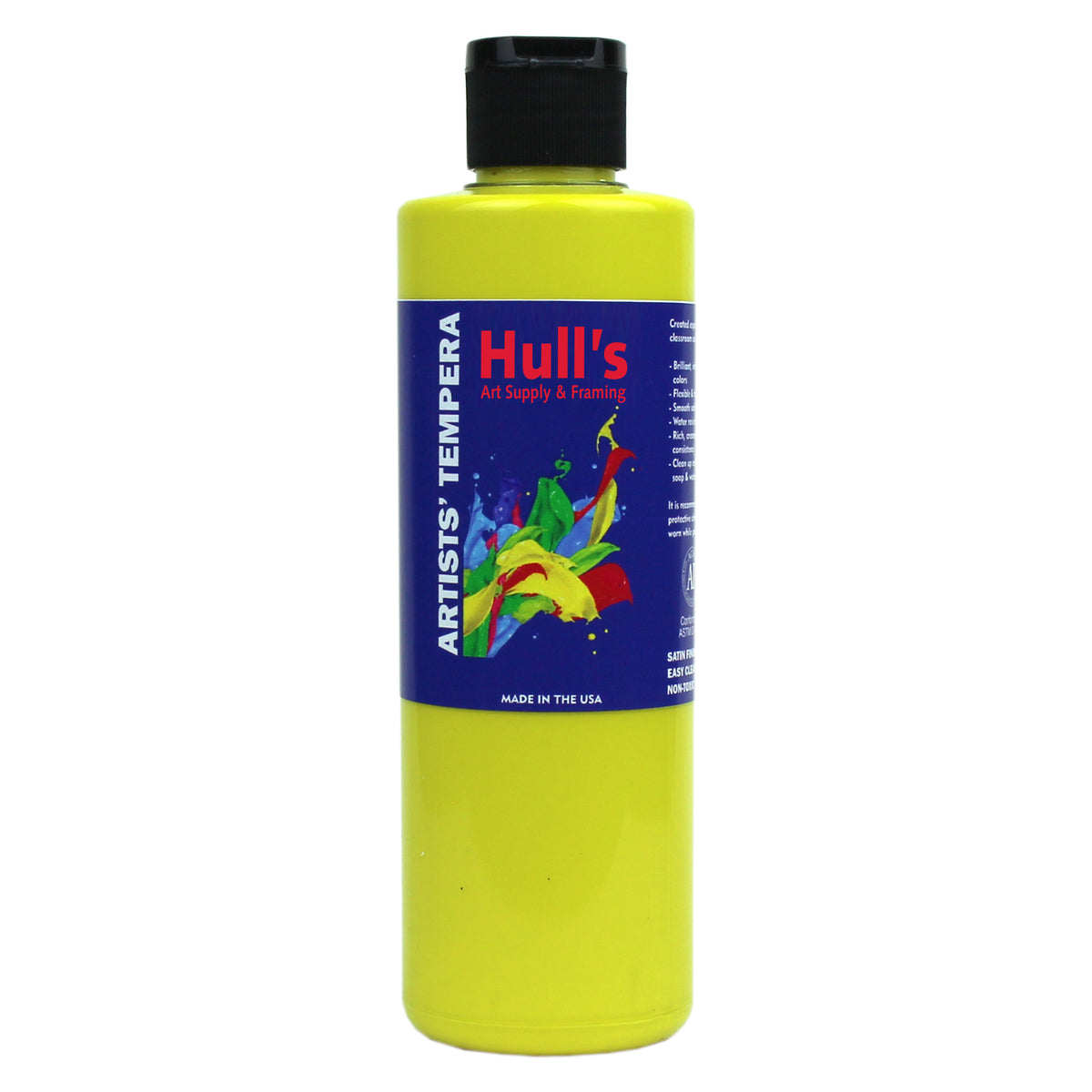 HULLS TEMPERA 8oz YELLOW