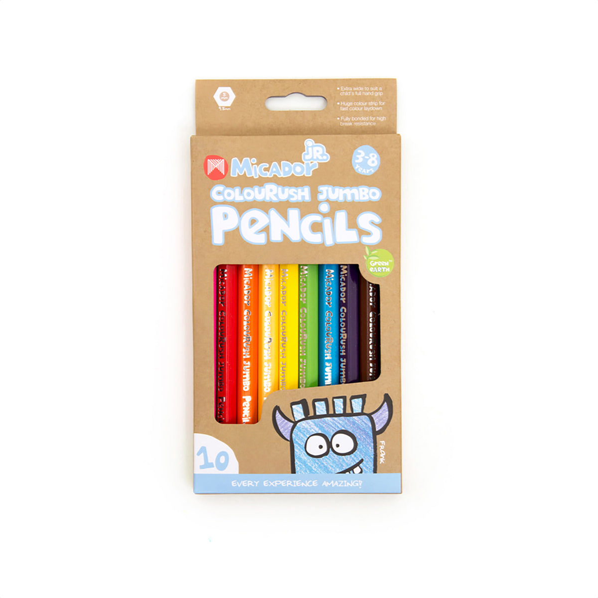JR. JUMBO PENCIL 10PK