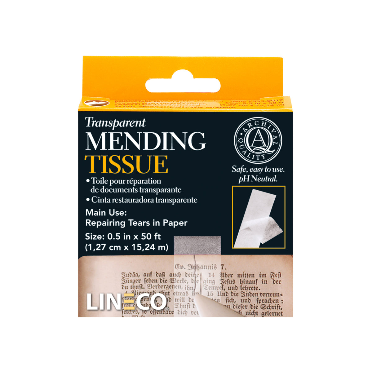 TRANSPARENT MENDING TAPE