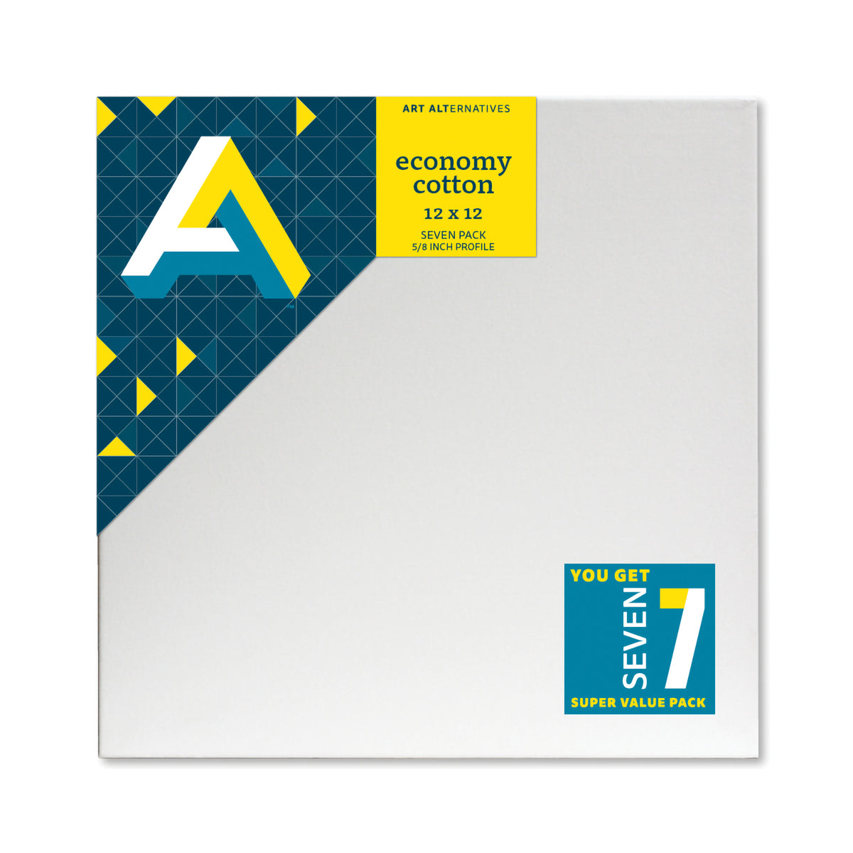 CANVAS SUPER VALUE 7-PACK 12X12