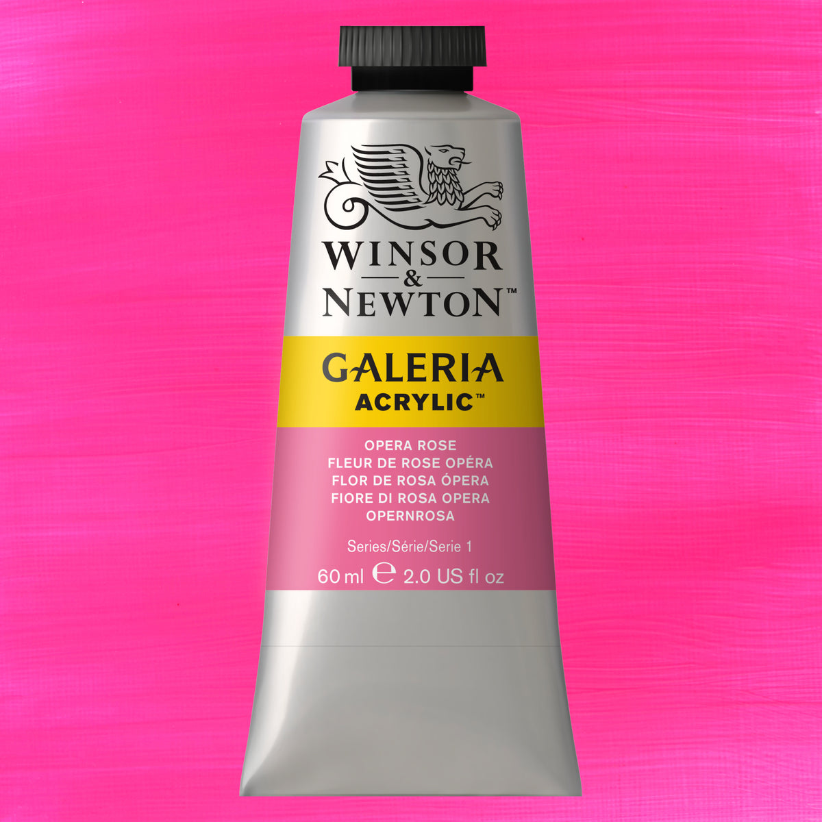 W&amp;N GALERIA ACRYLICS OPERA ROSE 60ml