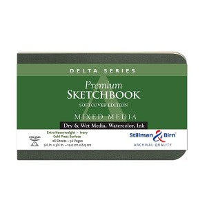 DELTA SKETCHBOOK SOFTCOVER 5.5x3.5