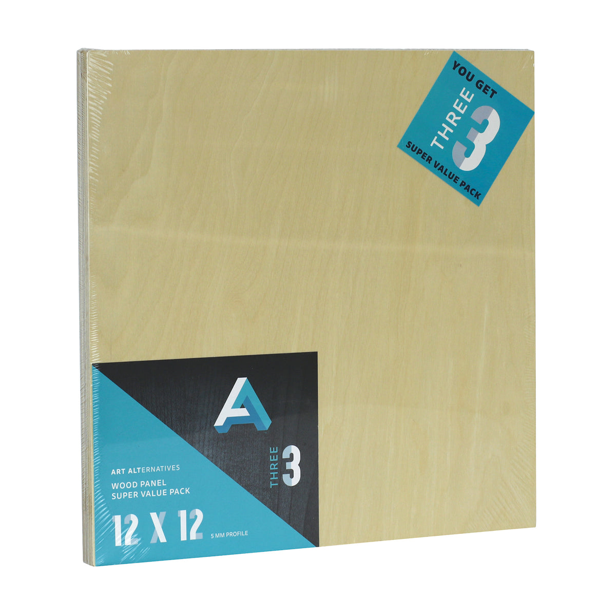 Mini Magnetic 4x4 Canvas Paintable Squares, Pack of 4