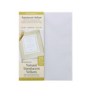 NATURAL TRANSLUCENT VELLUM PACK 8.5x11