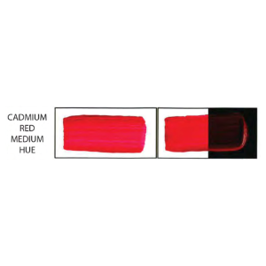 HULLS ACRYLIC 16oz JAR CADMIUM RED MEDIUM HUE