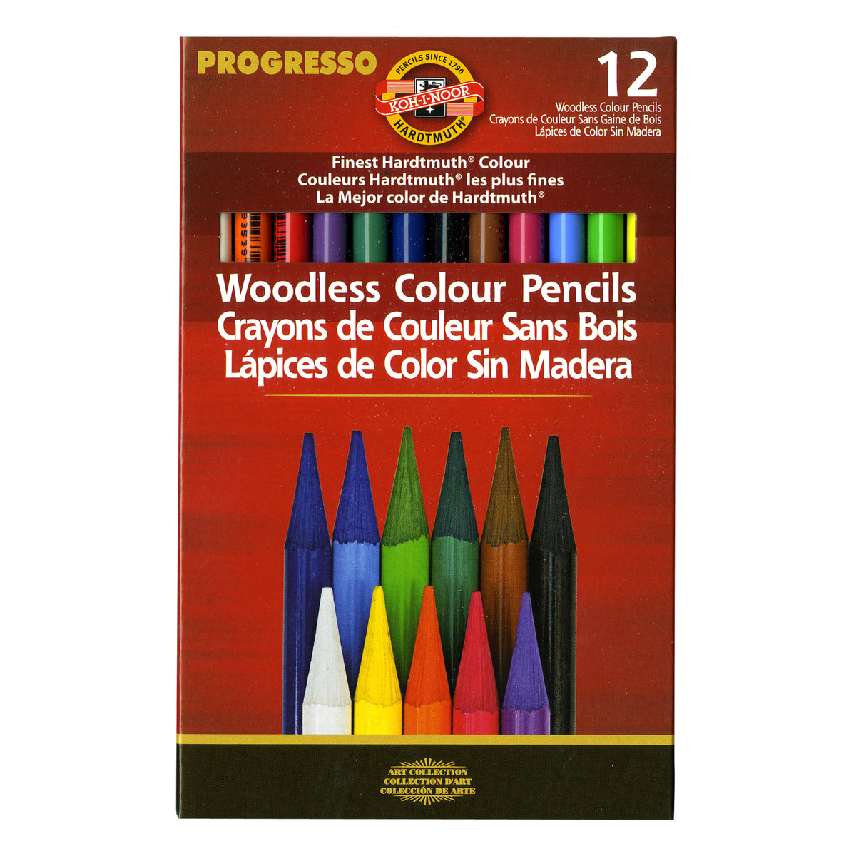 PROGRESSO WOODLESS COLOR PENCIL SET/12