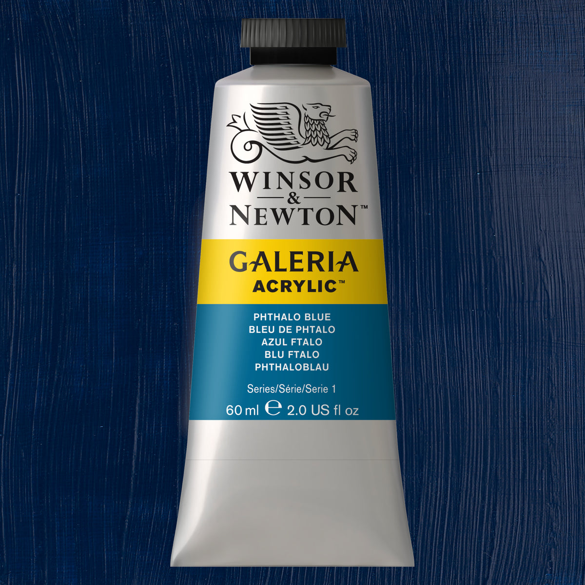 W&amp;N GALERIA ACRYLICS PHTHALO BLUE 60ml