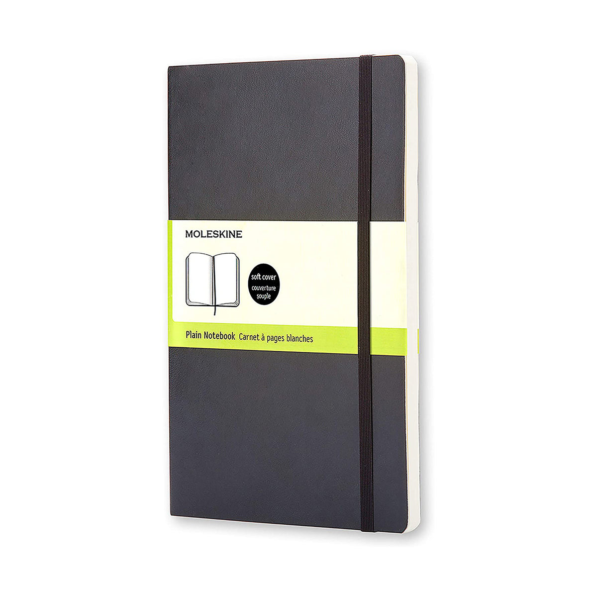 MOLESKINE SOFTCOVER PLAIN LARGE BLACK