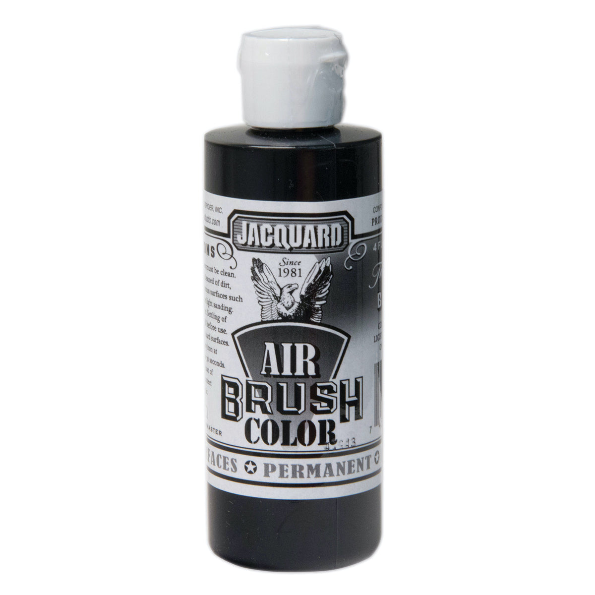 AIRBRUSH TRANSPARENT 4oz BLACK