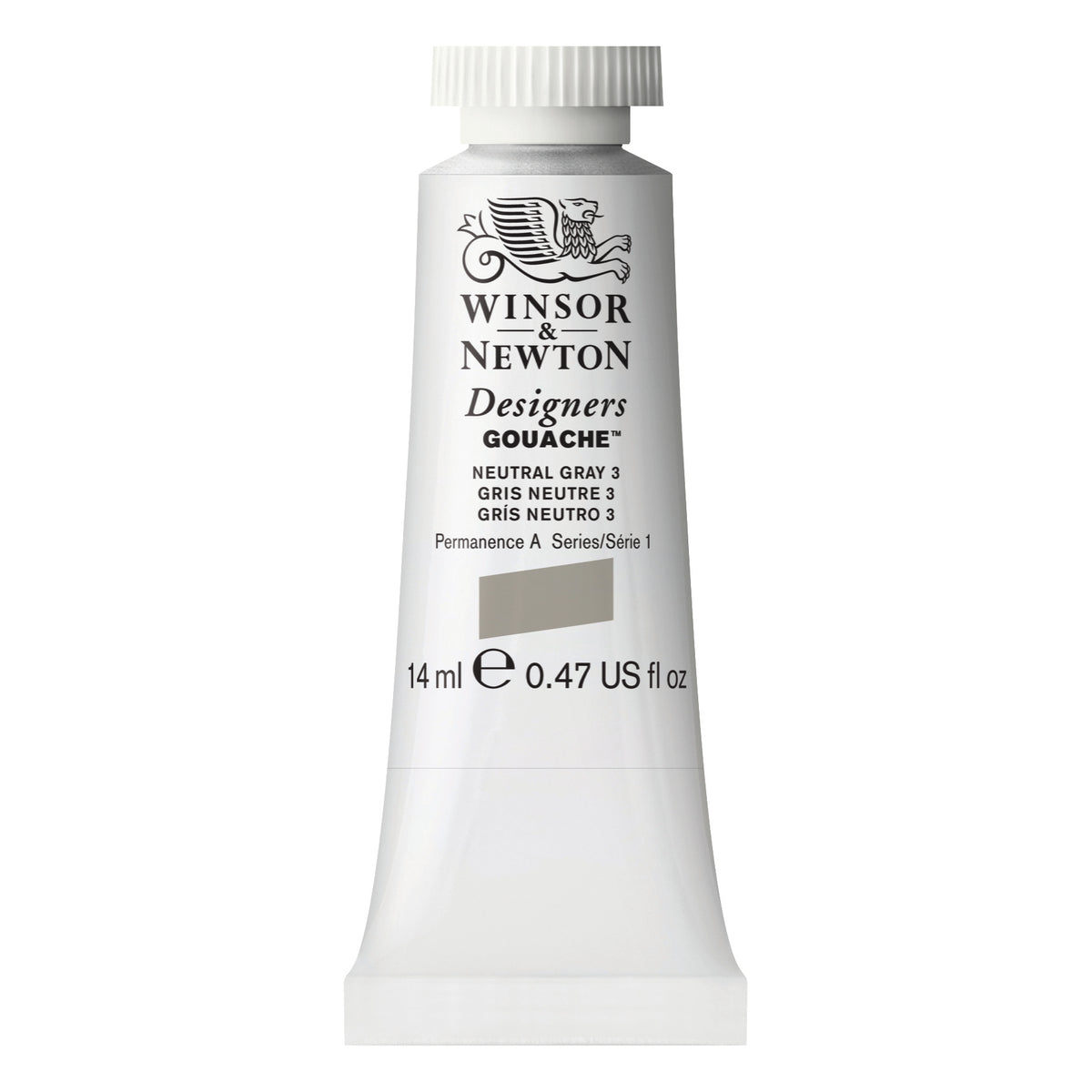 W&amp;N DESIGNERS GOUACHE NEUTRAL GREY 3 14ml