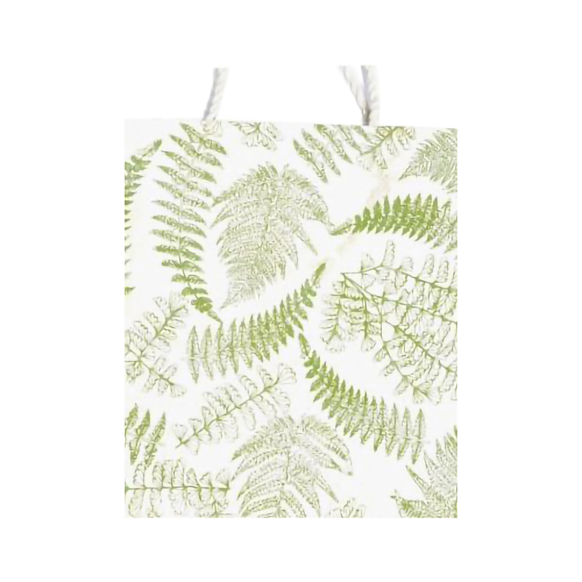 HANDMADE PAPER BAG MEDIUM FERN