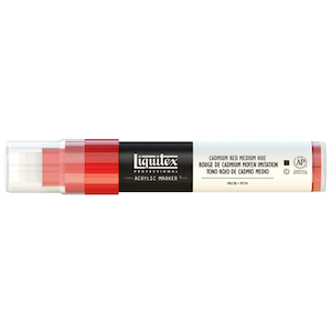 LIQUITEX PAINT MARKER WIDE CADMIUM RED MEDIUM