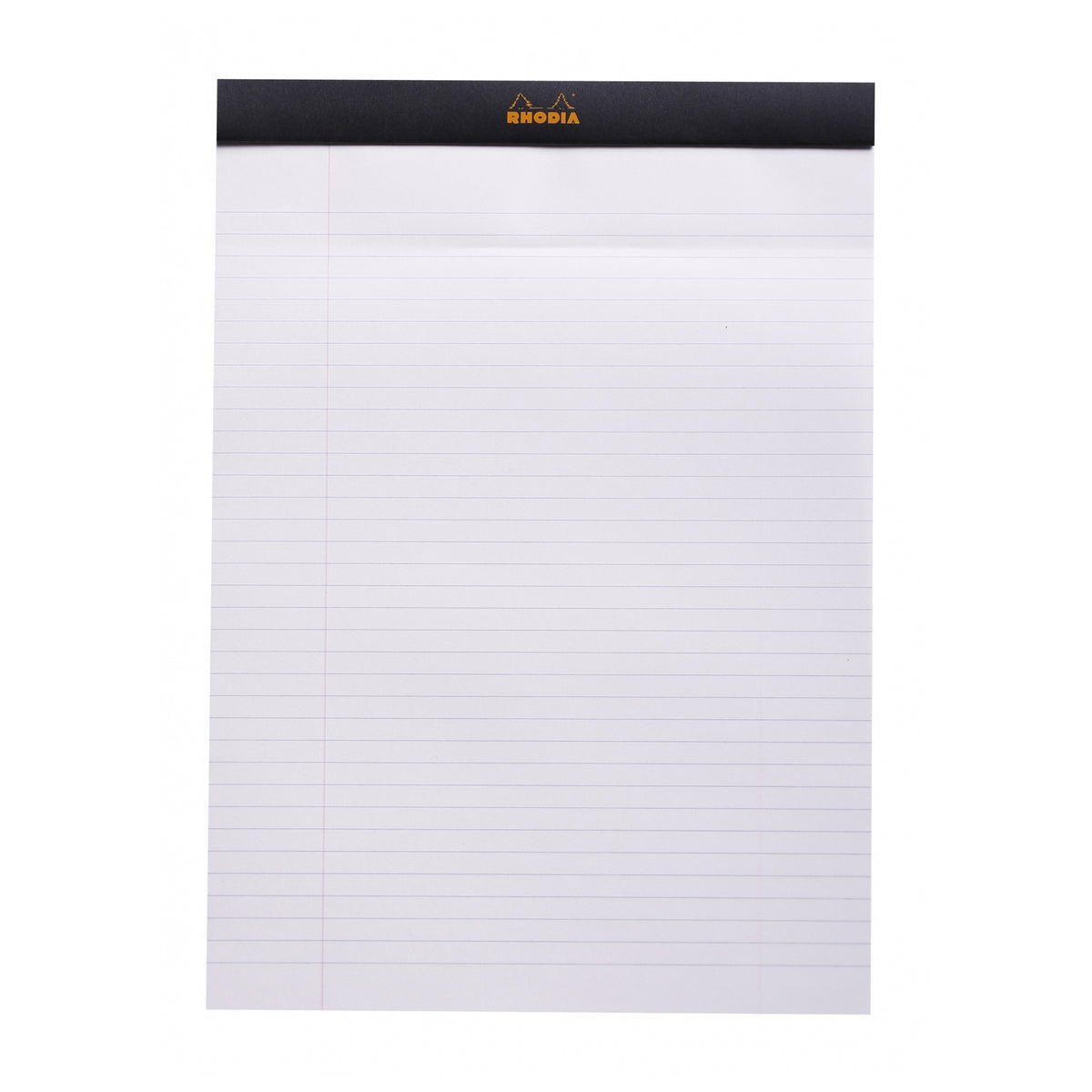 RHODIA BLACK LINED WITH MARGIN PAD 8.25x11.75