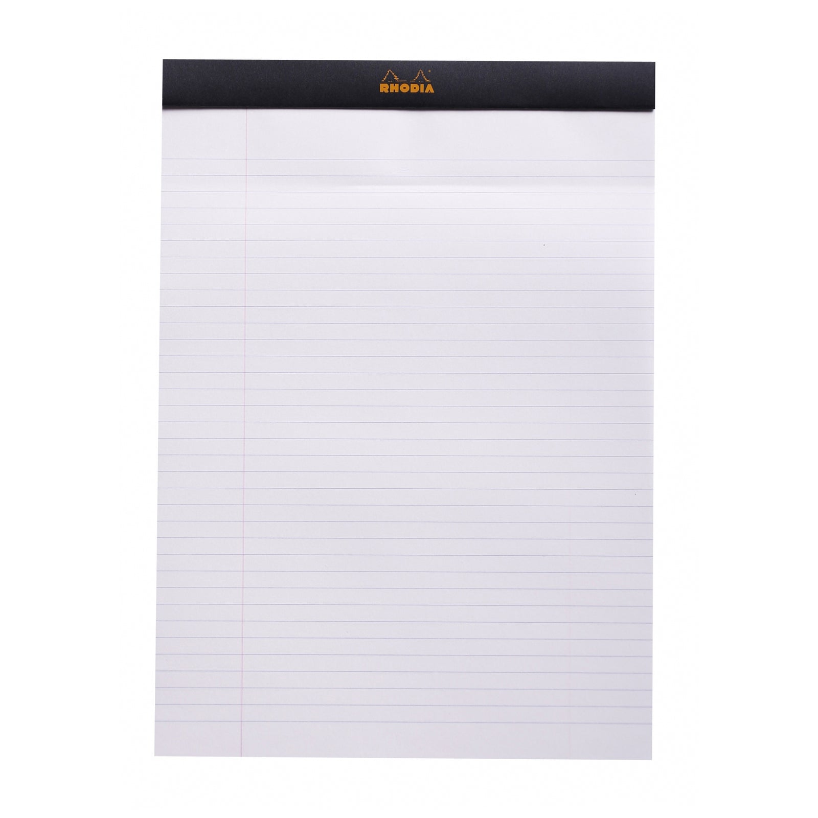 RHODIA BLACK LINED WITH MARGIN PAD 8.25x11.75