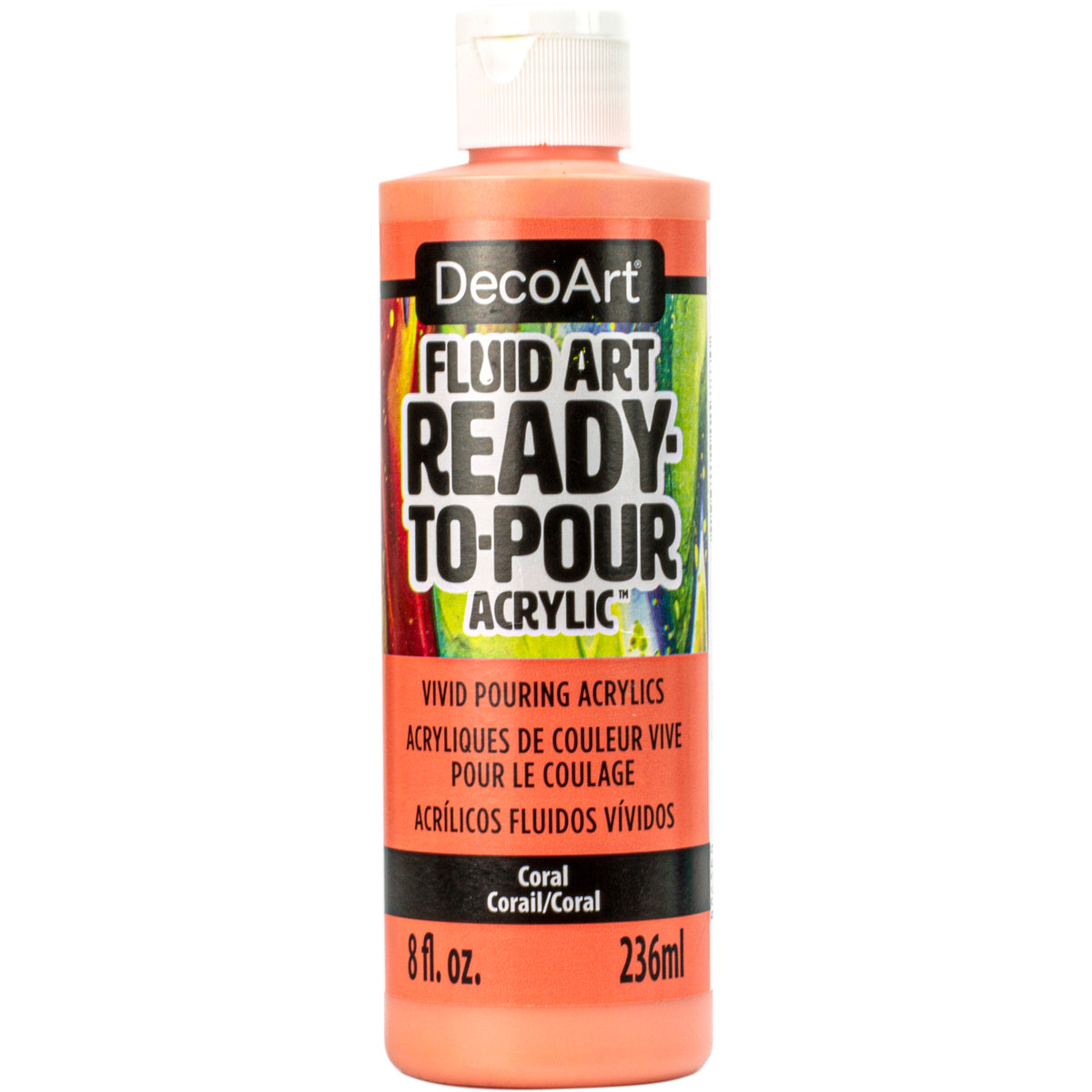 FLUIDART 8oz CORAL