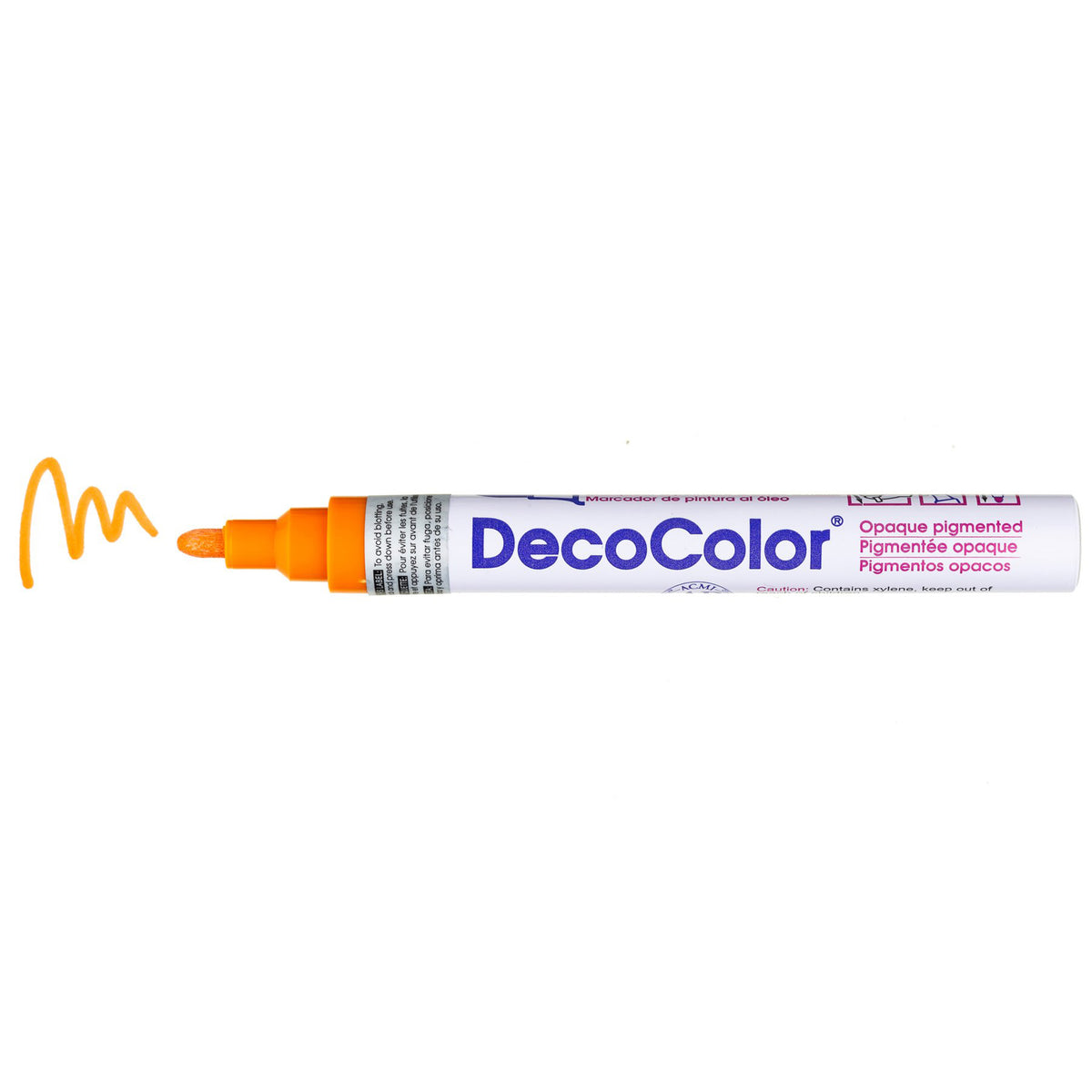 DECOCOLOR PAINT MARKER BROAD POINT ORANGE