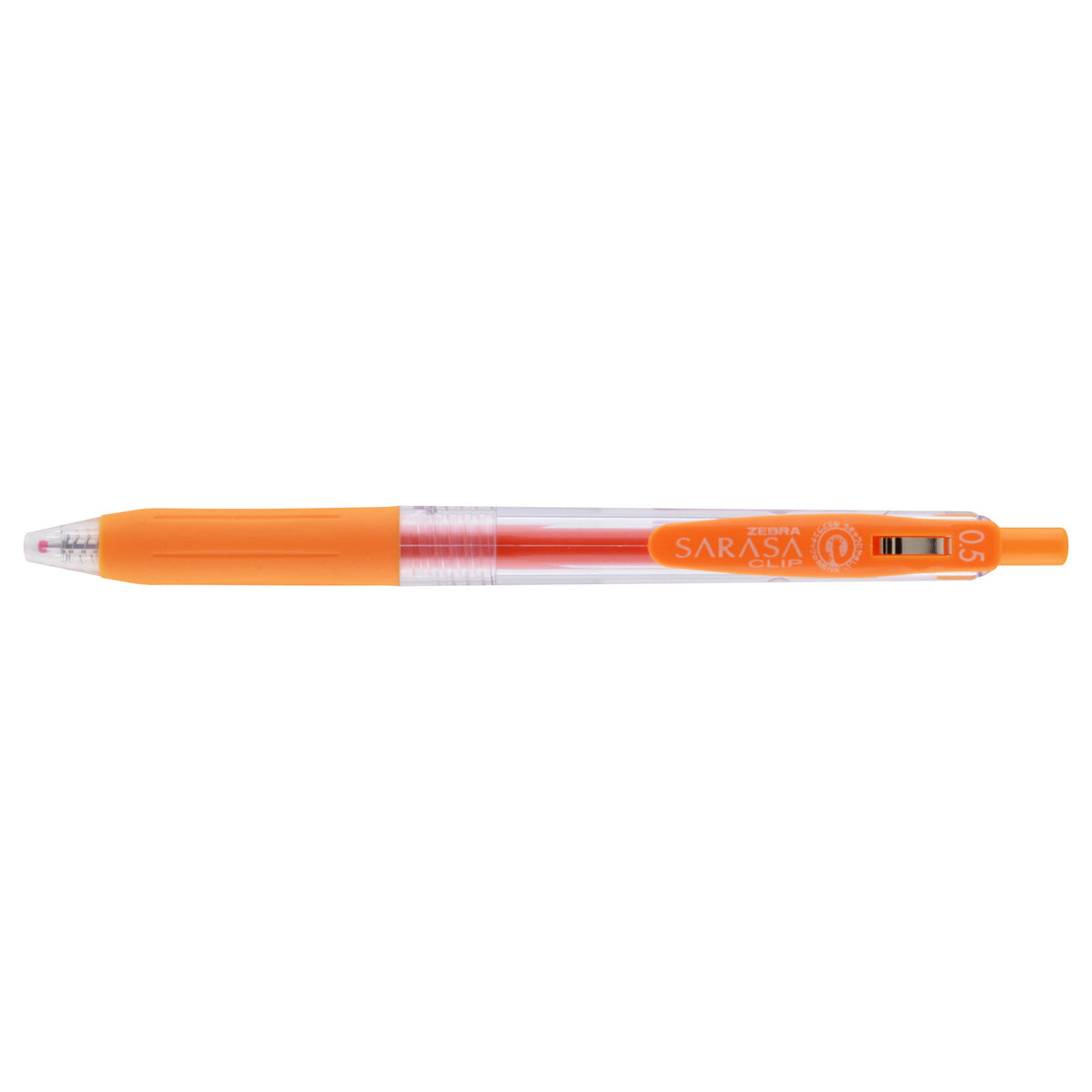 SARASA CLIP GEL RETRACTABLE 0.5mm ORANGE