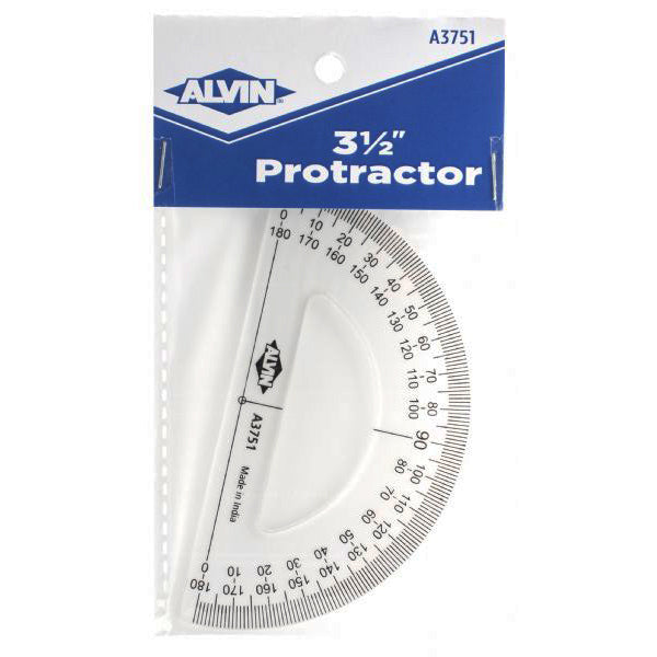 3.5'' SEMI-CIRCLE PROTRACTOR