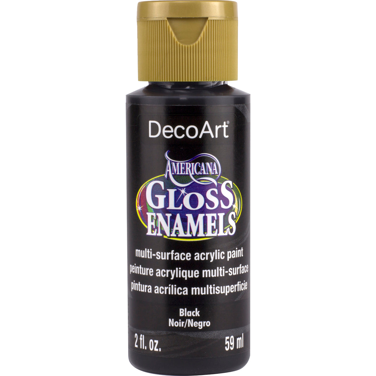 GLOSS ENAMEL 2oz BLACK