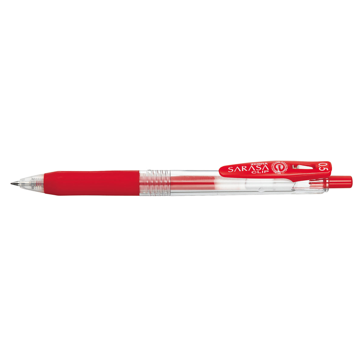 SARASA CLIP GEL RETRACTABLE 0.5mm RED