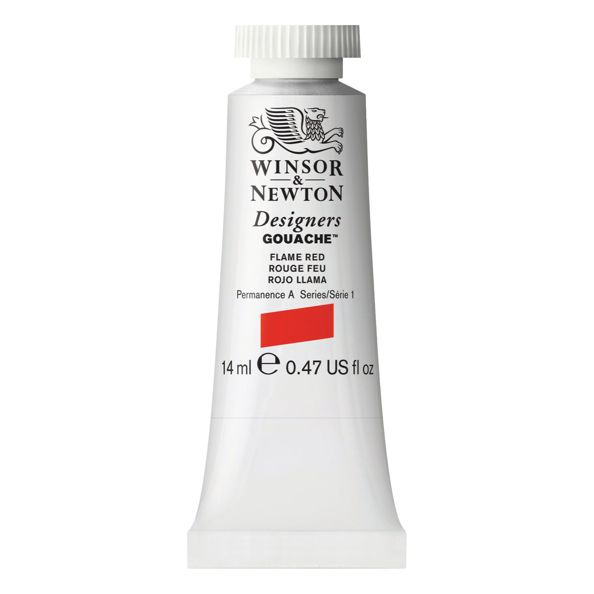 W&amp;N DESIGNERS GOUACHE FLAME RED 14ml