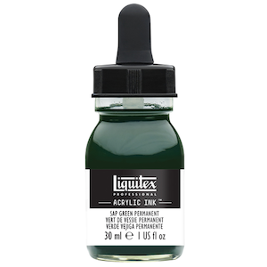 LIQUITEX INK 30ml SAP GREEN PERMANENT