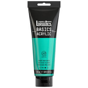 BASICS 250ml TUBE BRIGHT AQUA GREEN