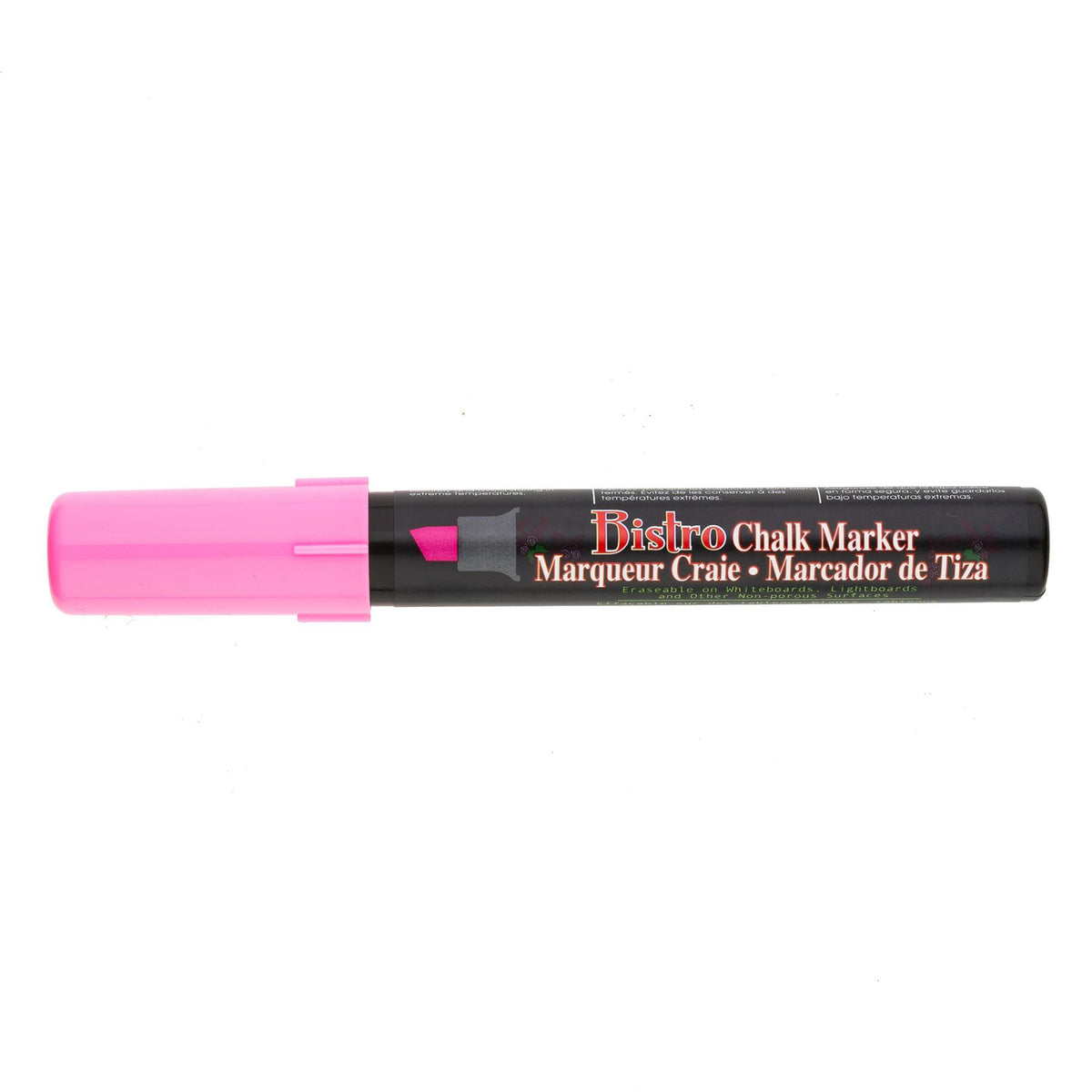 UCHIDA BISTRO CHALK MARKER CHISEL POINT FLUORESCENT PINK