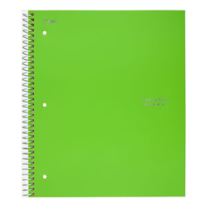 FIVE STAR NOTEBOOK TREND 5-SUBJECT