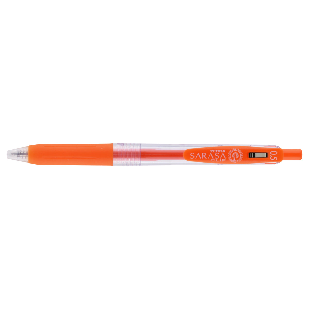 SARASA CLIP GEL RETRACTABLE 0.5mm RED ORANGE