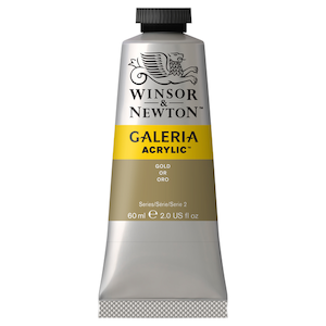 W&amp;N GALERIA ACRYLICS GOLD 60ml
