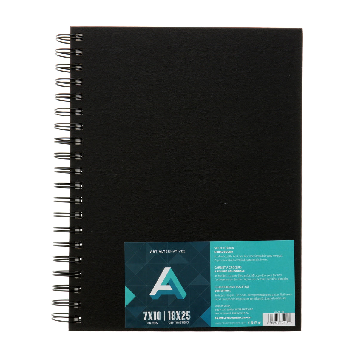 AA WIREBOUND SKETCHBOOK 7x10