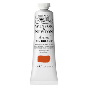 W&amp;N ARTISTS&#39; OIL COLOR TRANSPARENT RED OCHRE 37ml