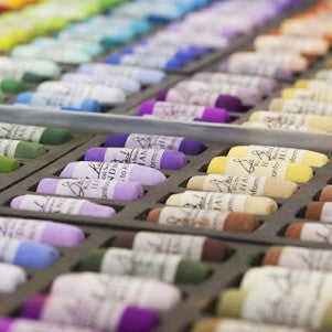 HANDROLLED SOFT PASTEL VIOLET 13