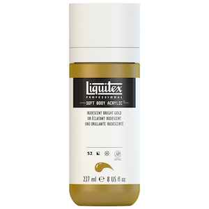 SOFT BODY 237ml JAR IRIDESCENT BRIGHT GOLD