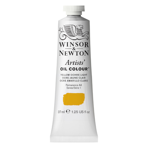 W&amp;N ARTISTS&#39; OIL COLOR YELLOW OCHRE LIGHT 37ml