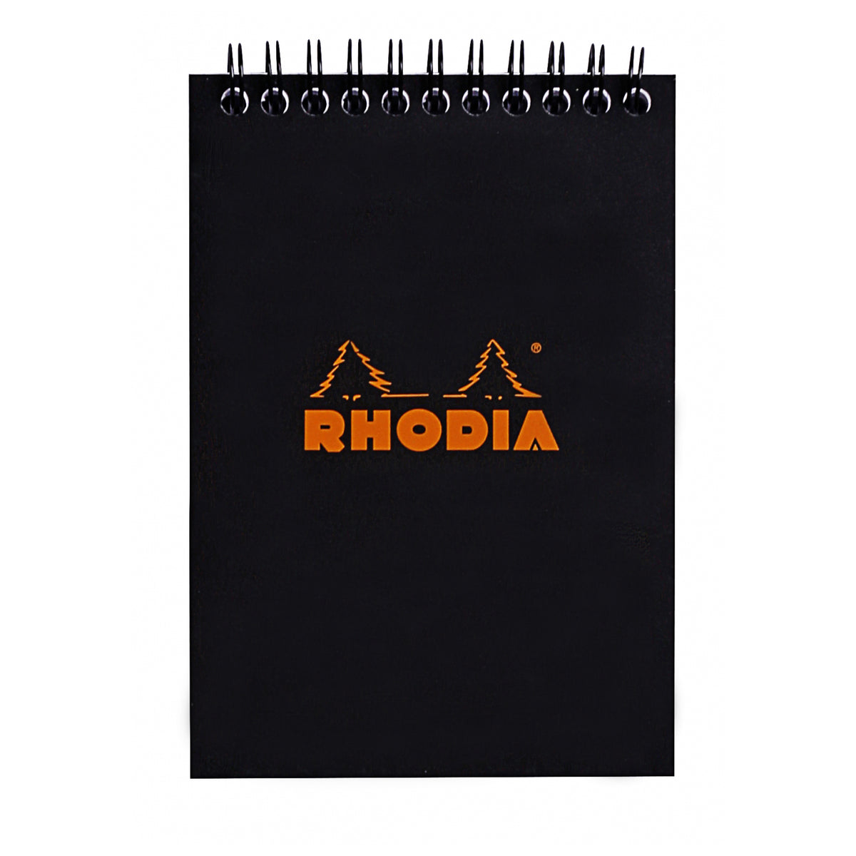 RHODIA BLACK GRAPH SPIRAL PAD 4X6