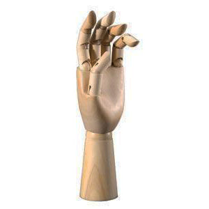 HERITAGE ARTS MANIKIN LEFT HAND 12&#39;&#39;